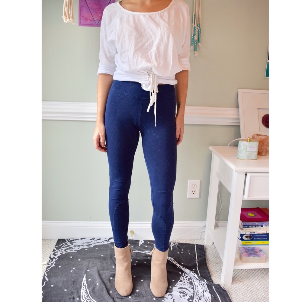 Nordstrom Abound Blue Faded Leggings